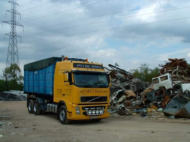 Transport des déchets métalliques Champagnole